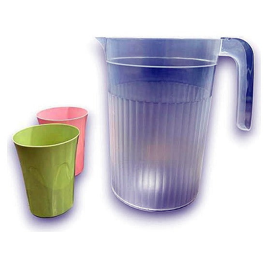 CH85-007 - JARRA CON VASOS PLÁSTICOS 1500ML (100/1)