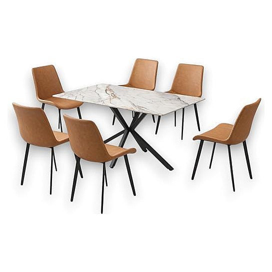 JJ51016 - JUEGO DE COMEDOR CON SEIS SILLAS (1/1)