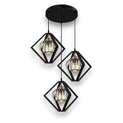 ZM71-099 - LÁMPARA COLGANTE DE TRES LUCES (4/1)