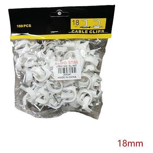 EL-XK7 - CLIPS PARA CABLES 18MM (100/1)