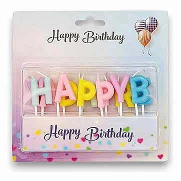 GY34195 - VELAS DE CUMPLEAÑOS (288/1)