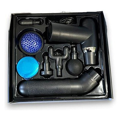 WT91-041 - PISTOLA DE MASAJE CON ACCESORIOS (24/1)