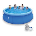 WT92- 063 - PISCINA INFLABLE REDONDA AZUL (1/1)