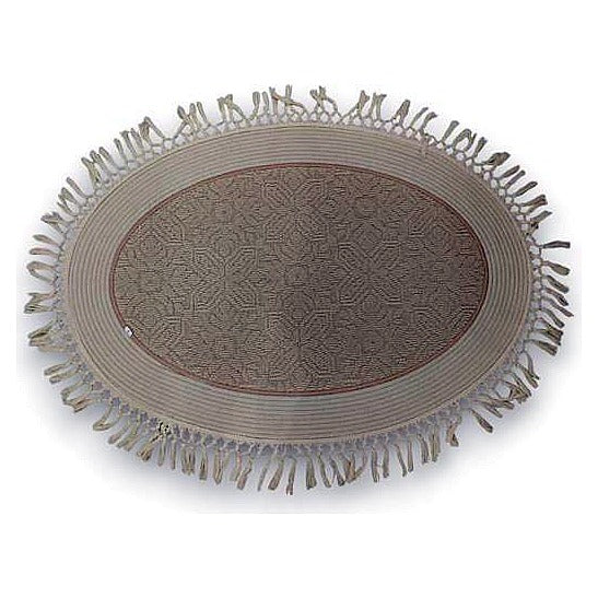 JJ53430 - TAPETE OVALADO CON FLECOS (0530000000873/1)