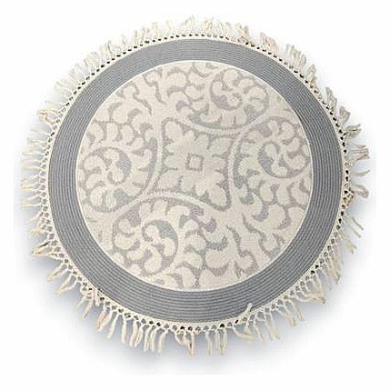 JJ53432 - ALFOMBRA REDONDA CON FLECOS (0530000000875/1)