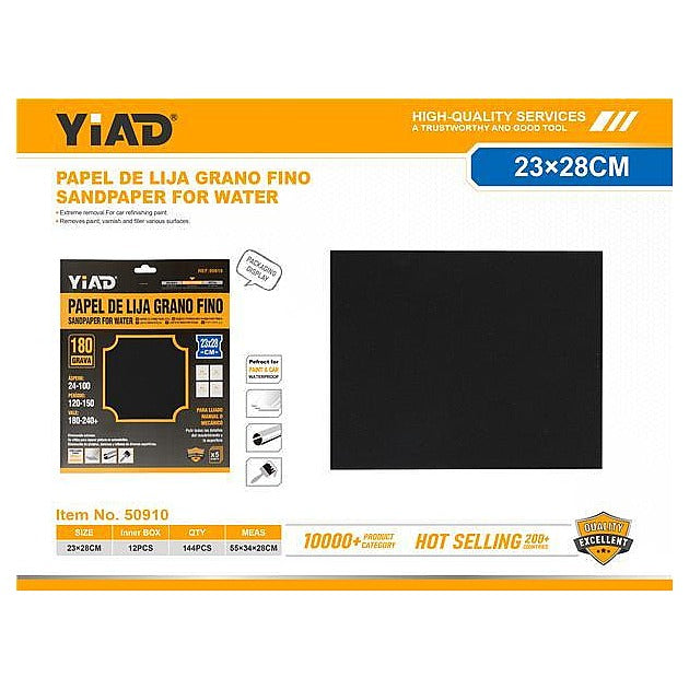 50910 - PAPEL DE LIJA GRANO FINO 23X28CM (8434485509109/1)