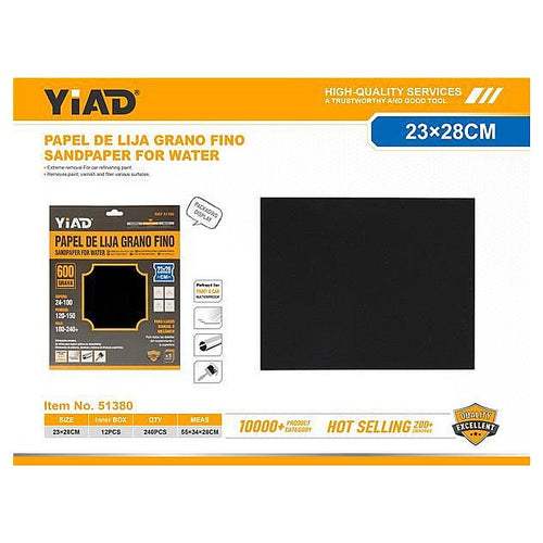 51380 - PAPEL DE LIJA GRANO FINO 23X28 CM (8434485513809/1)