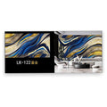 HS-LJW94 - PAPEL TAPIZ ABSTRACTO AZUL Y DORADO (12/1)