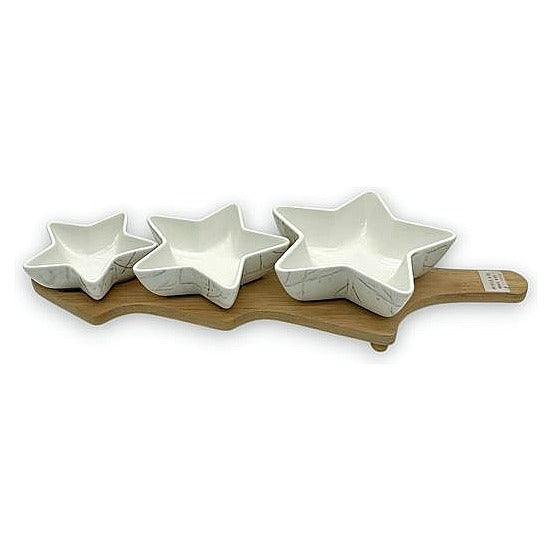 H-JLC04 - SET DE TAZONES EN ESTRELLA CON BASE (16/1)