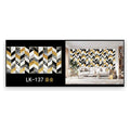 HS-LJW87 - PAPEL TAPIZ GEOMÉTRICO 1.2M*3M (12/1)