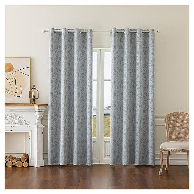 JJ53657 - CORTINAS GRIS CON OJALES (0530000001102/1)