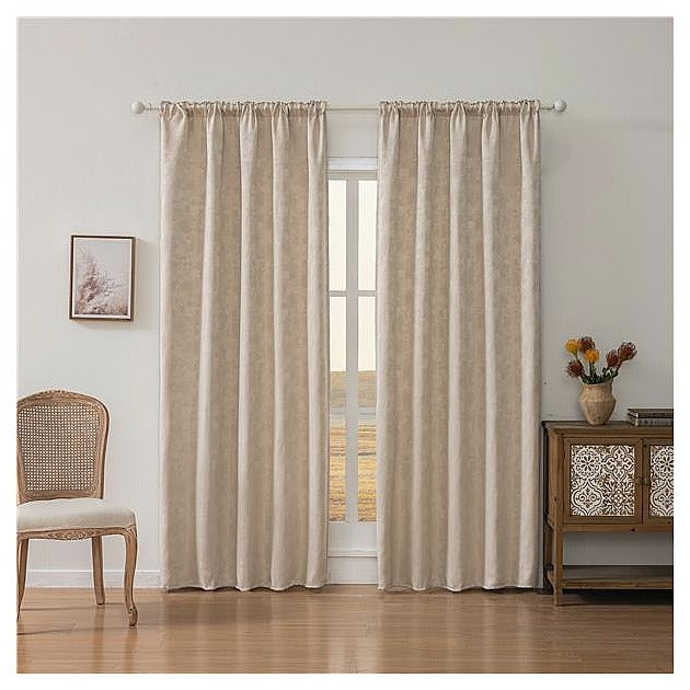 JJ53650 - CORTINAS BEIGE PARA SALA (0530000001095/1)
