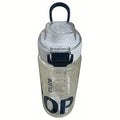 CF81-010 - BOTELLA TRANSPARENTE CON TAPA 600ML (80/1)