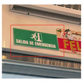 XXOSC0-2 - SEÑAL DE SALIDA DE EMERGENCIA (20/1)