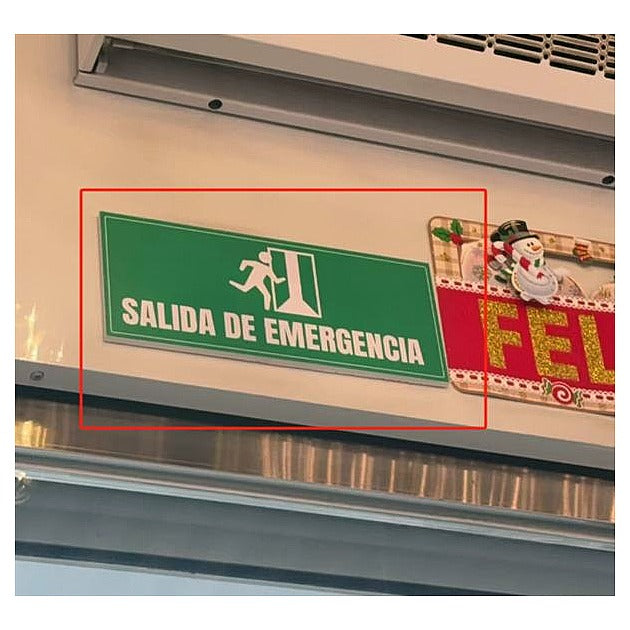 XXOSC0-2 - SEÑAL DE SALIDA DE EMERGENCIA (20/1)