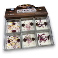 OC-YJF36 - VELAS DECORATIVAS CON FLORES SECAS (96/1)