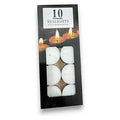 OC-YJF43 - VELAS TEALIGHT BLANCAS 10 UNIDADES (200/1)