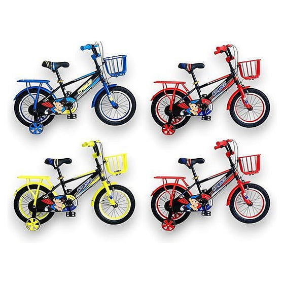 GY34028 - BICICLETA INFANTIL CON RUEDAS DE APOYO (2/1)