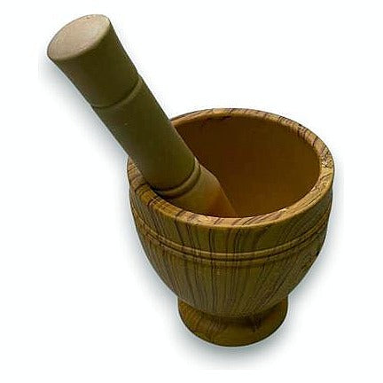 KT-A08 - MORTERO DE MADERA CON MANO (80/1)