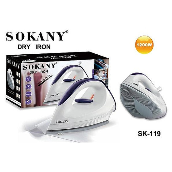 SK-119 - PLANCHA SOKANY 1200W (20/1)