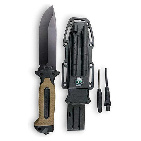 OE-JD-17 - CUCHILLO TÁCTICO CON FUNDA Y ACCESORIOS (120/1)