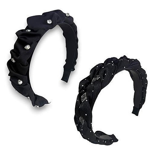 JJ53159 - DIADEMA CON APLIQUES BRILLANTES (360/1)