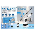 SK-13058 - CEPILLO DE LIMPIEZA ELÉCTRICO AJUSTABLE (12/1)