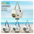 JJ53923 - CONJUNTO DE BOLSO Y SOMBRERO PLAYERO (100/1)