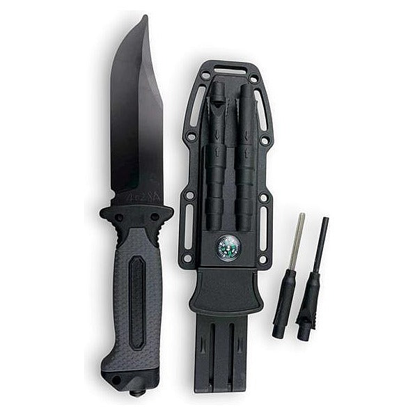 OE-JD-16 - CUCHILLO TÁCTICO CON FUNDA Y ACCESORIOS (120/1)