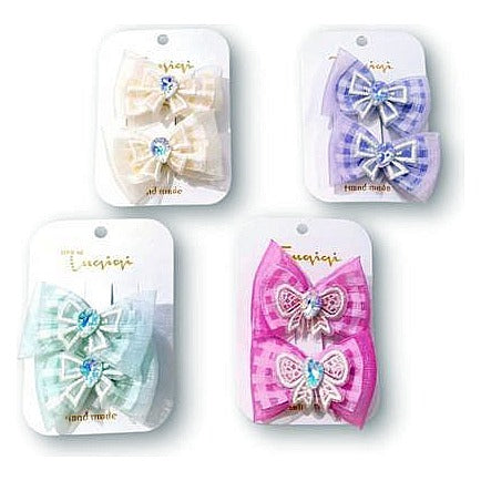 GY32293 - SET DE MOÑOS DE TELA PARA CABELLO (400/1)