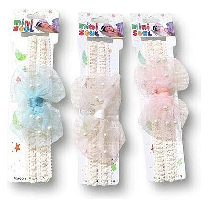 GY32288 - DIADEMA CON MOÑO DECORATIVO (300/1)