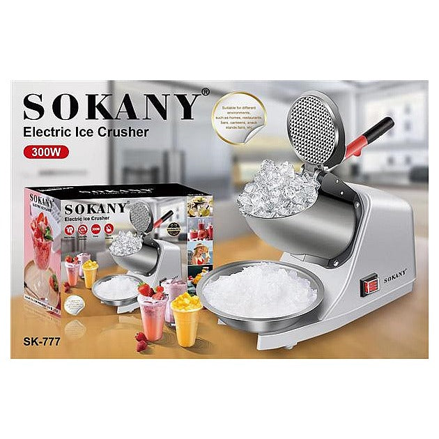 SK-777 - TRITURADORA DE HIELO ELÉCTRICA 300W (4/1)