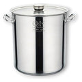 S-HWB6 - OLLA DE ACERO INOXIDABLE CON TAPA 50CM (4/1)