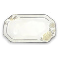 JJ53918 - BANDEJA RECTANGULAR DE CERÁMICA FLORAL (30/1)