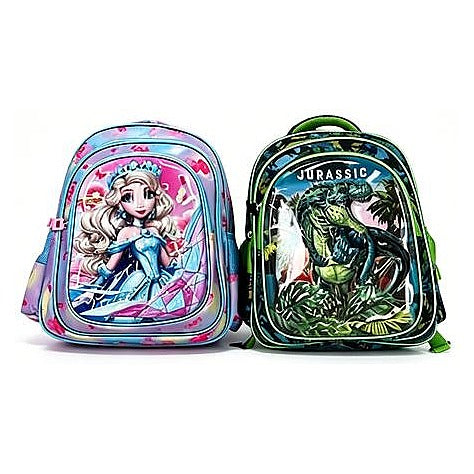 JJ57022 - MOCHILAS INFANTILES CON ESTAMPADO (100/1)