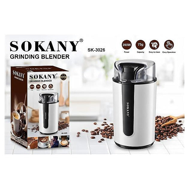SK-3026 - MOLINO ELÉCTRICO DE CAFÉ 200W (24/1)