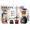 SK-03008 - LICUADORA MULTIFUNCIÓN 3 EN 1 600W (8/1)