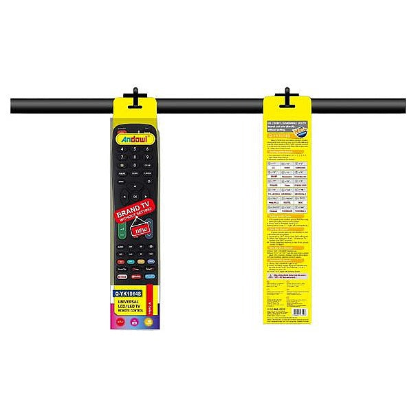 EP-QRC4 - CONTROL REMOTO UNIVERSAL PARA TV (100/1)
