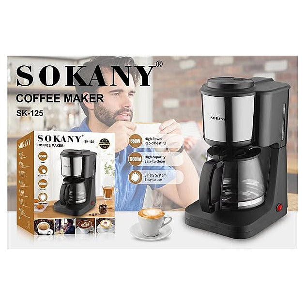 SK-125 - CAFETERA ELÉCTRICA 650W 900ML (8/1)