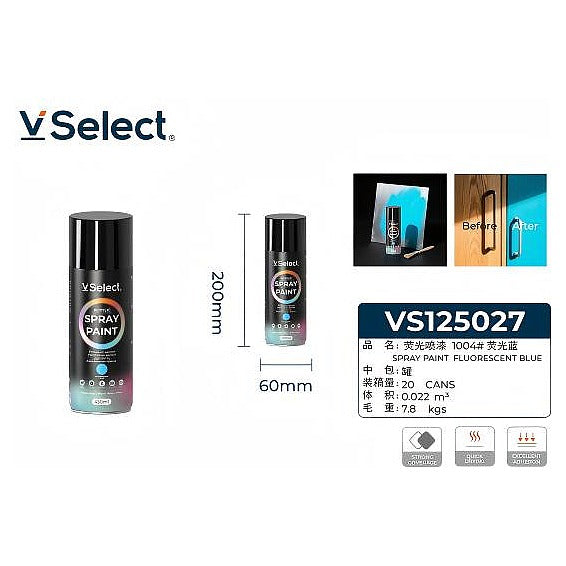 VS125027 - PINTURA EN AEROSOL AZUL FLUORESCENTE (24/1)