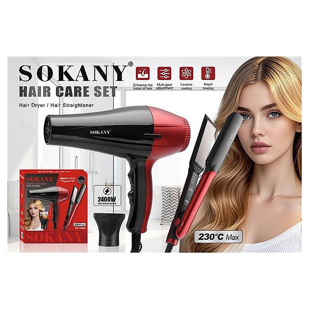 SK-14044 - SECADOR Y ALISADOR DE CABELLO SOKANY (12/1)