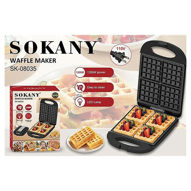 SK-08035 - WAFLERA ELÉCTRICA 1200W (6/1)