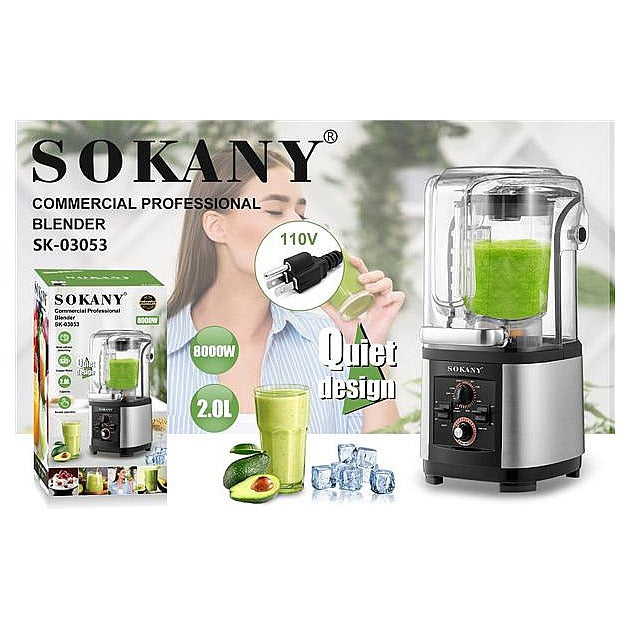 SK-03053 - LICUADORA PROFESIONAL 2L SOKANY (2/1)