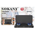 SK-6002 - ESTUFA A GAS PORTÁTIL SOKANY 4.4KW (8/1)