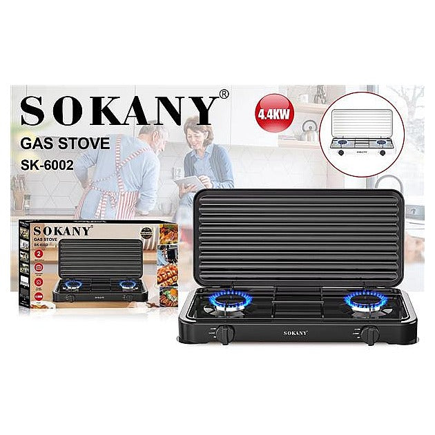 SK-6002 - ESTUFA A GAS PORTÁTIL SOKANY 4.4KW (8/1)
