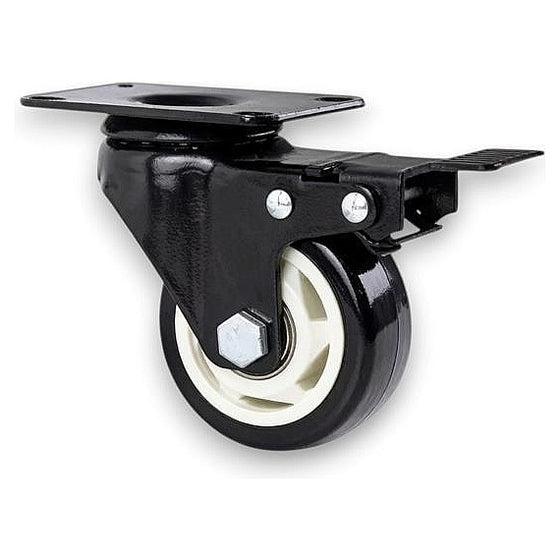 HS-DAW4 - RUEDA GIRATORIA CON FRENO 3" (50/1)