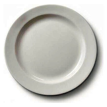 JJ53541 - PLATO DE CERÁMICA BLANCO (120/1)