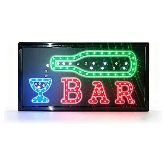 HS-LED-5 - LETRERO LED DE BAR 48X25 CM (20/1)