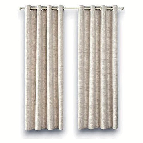 JJ53655 - CORTINA BEIGE CON OJALES (16/1)