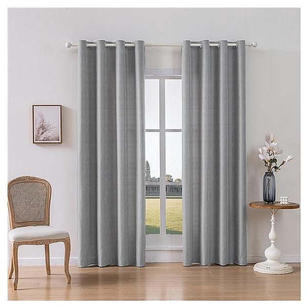 JJ53683 - CORTINA GRIS CON OJALES (24/1)